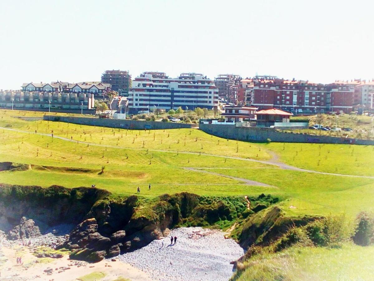Costa Norte Gym Apartamento Con Terraza Garaje Y Piscina Castro Urdiales Buitenkant foto